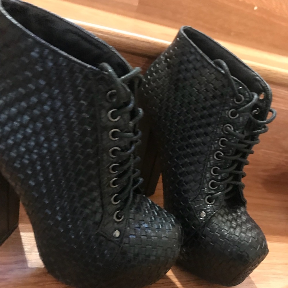 Black booties